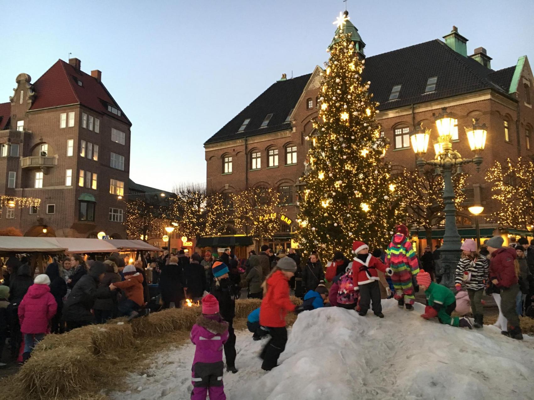 ルンドのクリスマス風景