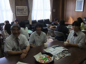 今年もオープン、学部長Cafe